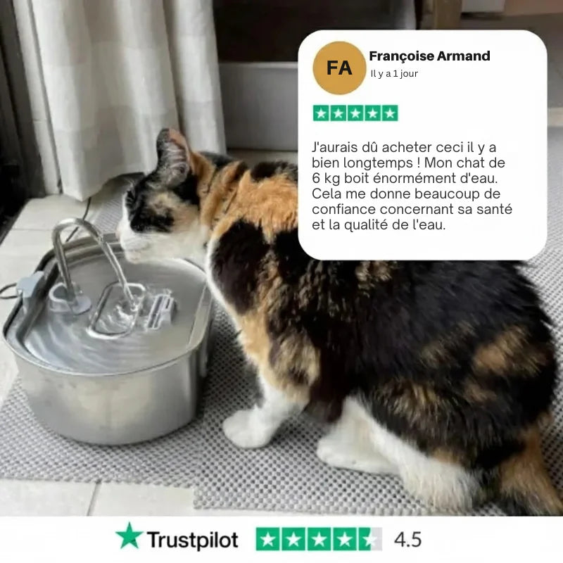 Puricat™ : Fontaine à Eau pour Chat