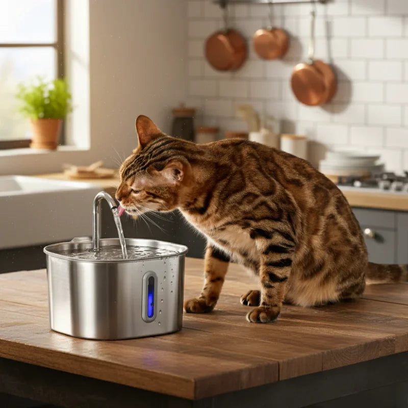 Puricat™ : Fontaine à Eau pour Chat